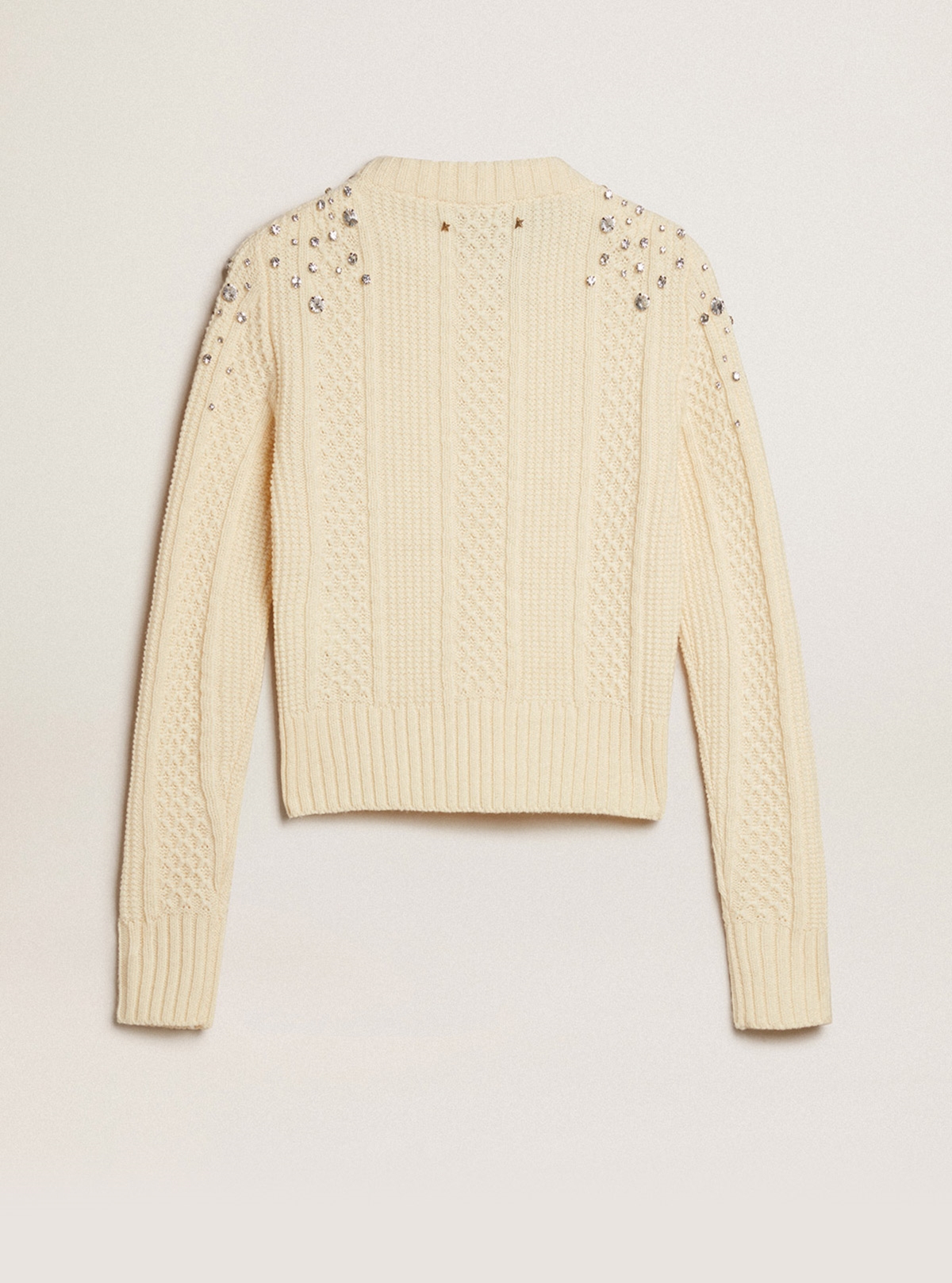 W`S KNIT CROPPED CREW NECK 2